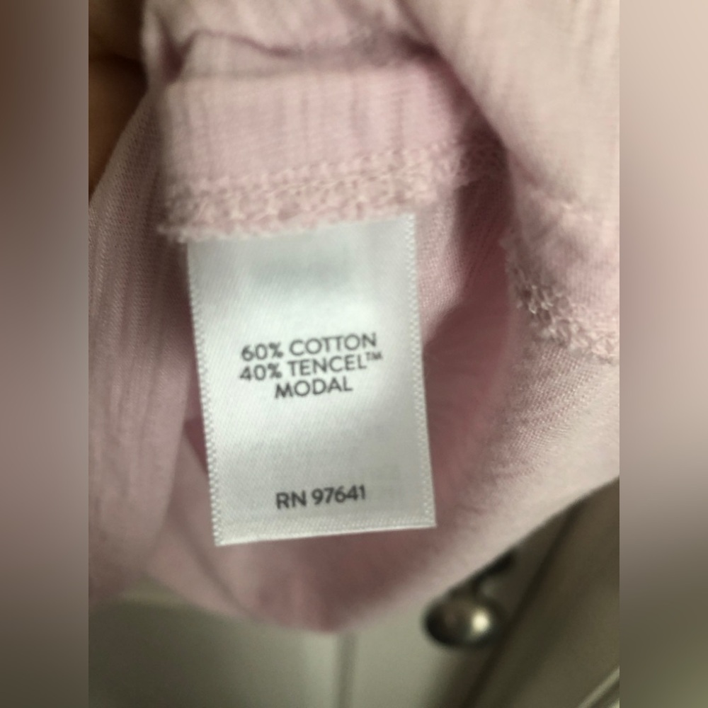 J. Jill Light Light Pink Tunic T-Shirt - Picture 3 of 6